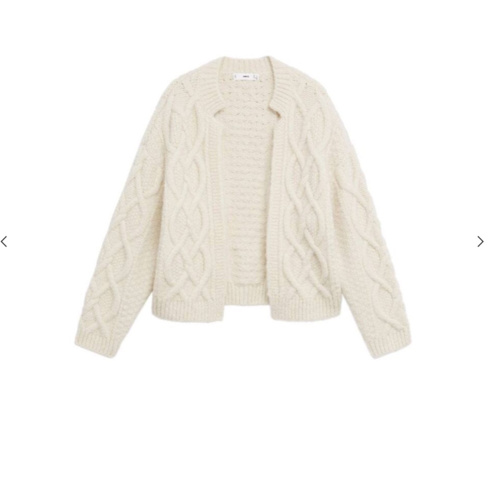 Mango Chunky knit cardigan